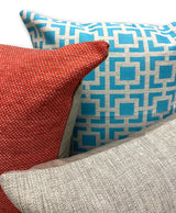 Amalfi in Frill - Tropique Cushions