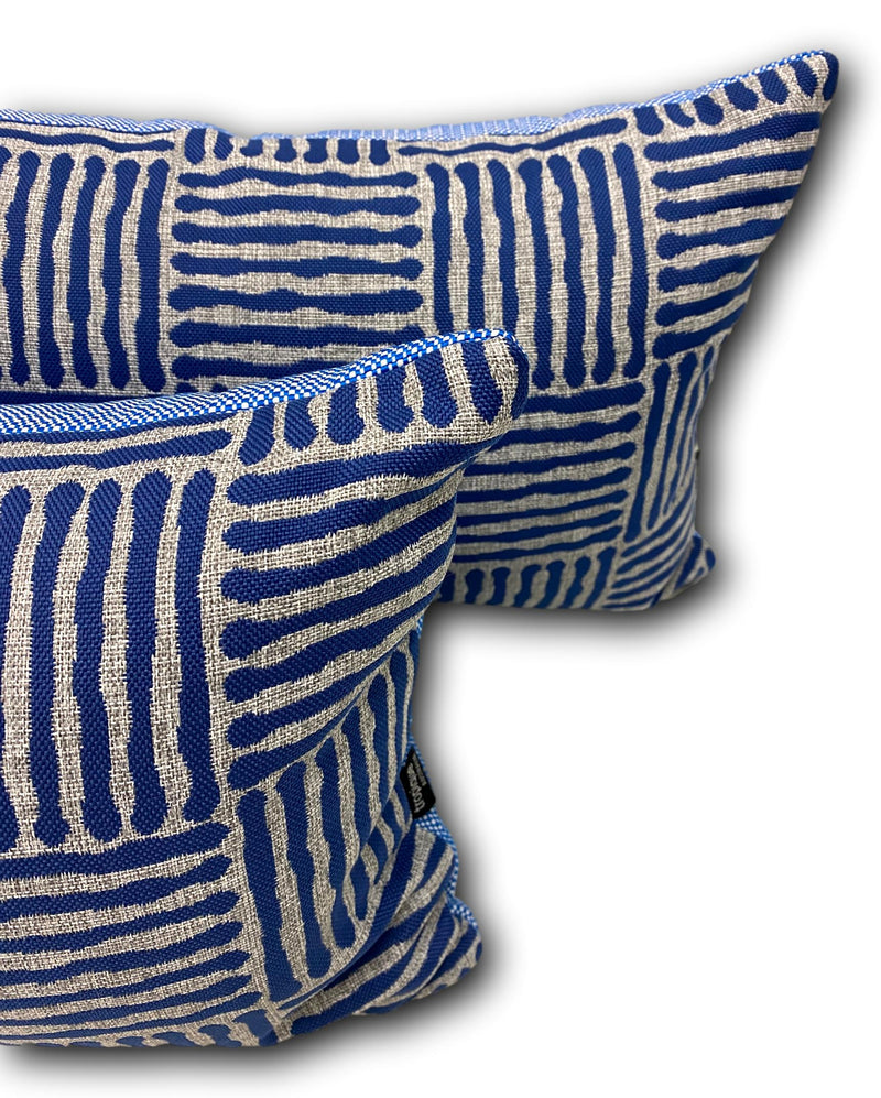 Mombassa in Cobalt Lumbar Pair