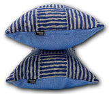 Mombassa in Cobalt Lumbar Pair