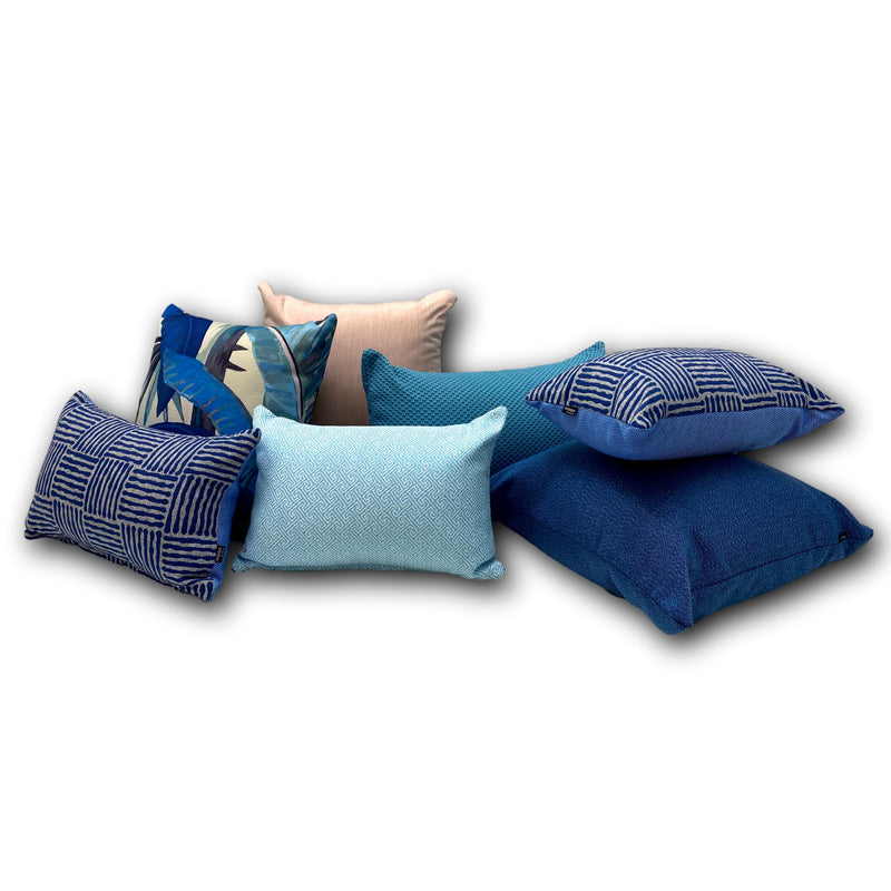 Mombassa in Cobalt Lumbar Pair