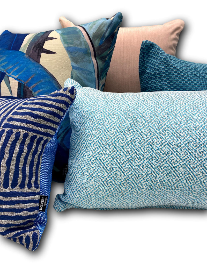 Mombassa in Cobalt Lumbar Pair
