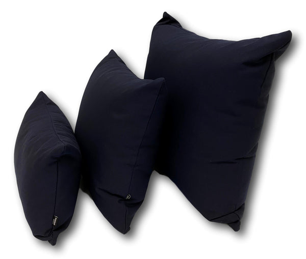 Sunbrella Canvas Navy - Tropique Cushions