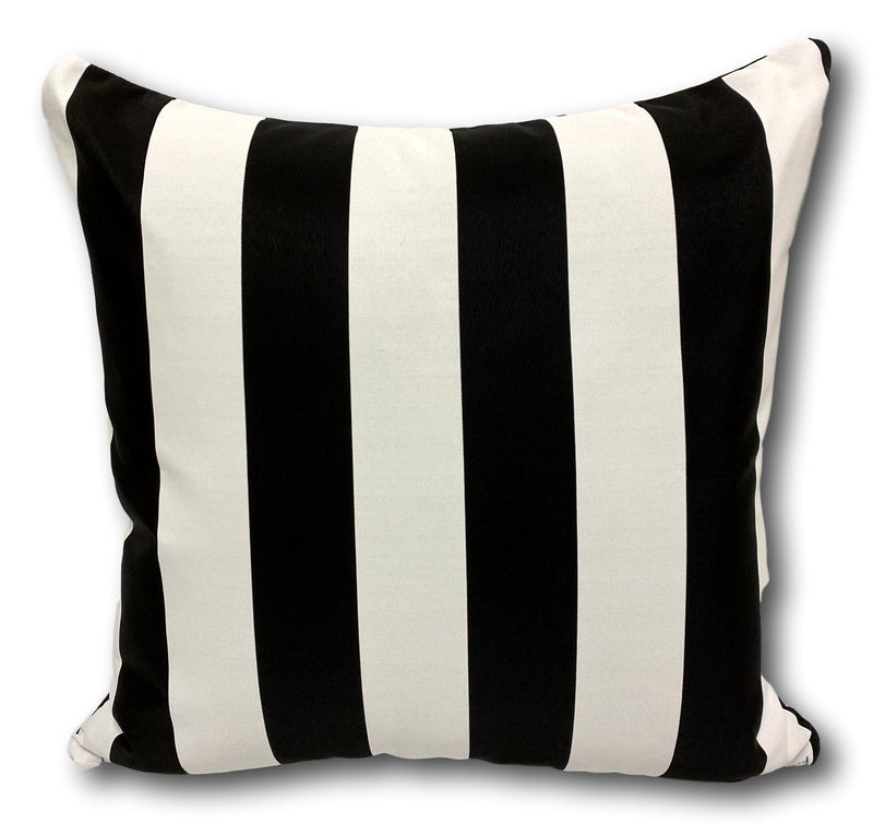 Cabana Luxe in Night Black - Tropique Cushions
