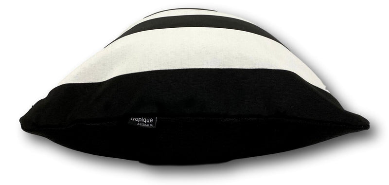 Cabana Luxe in Night Black - Tropique Cushions