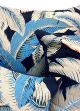 Aloha Palm in Sky Blue - Tropique Cushions