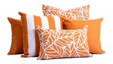 Colour Pop in Tangelo - Tropique Cushions