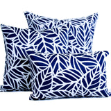 Tulum Poolside in Marine - Tropique Cushions