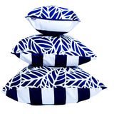 Tulum Poolside in Marine - Tropique Cushions