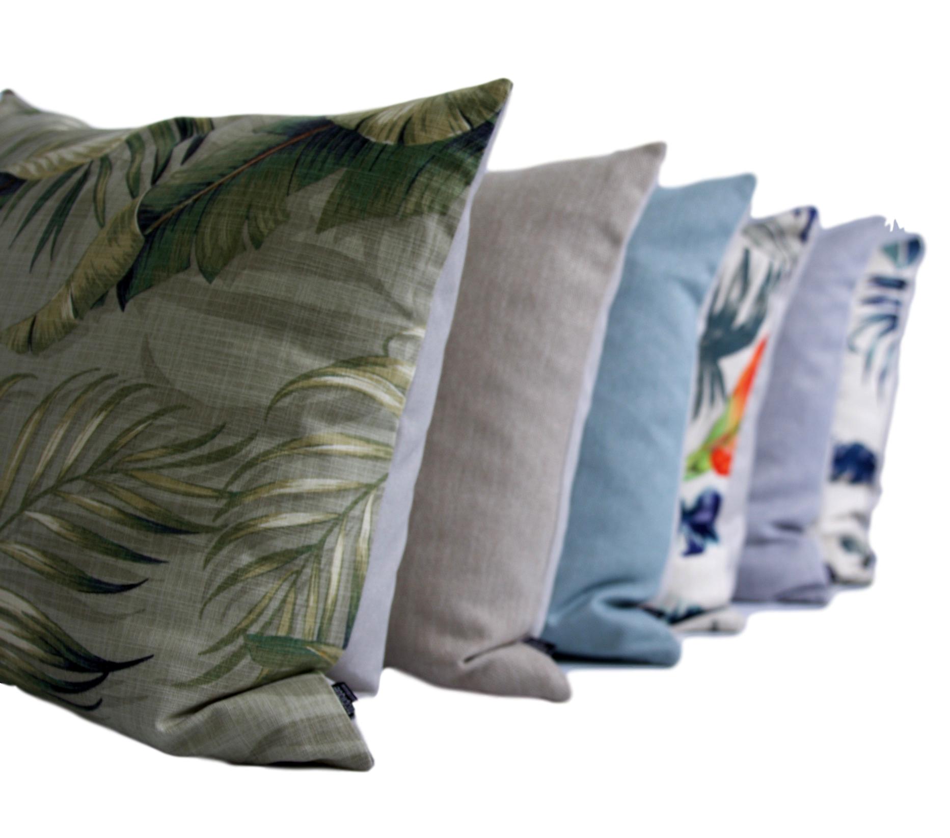 Coastal Drift in Dove - Tropique Cushions