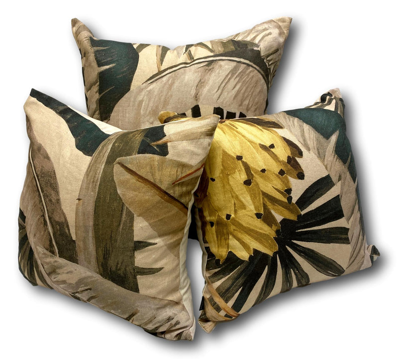 La Palma Gilver Boutique LINEN Collection - Tropique Cushions