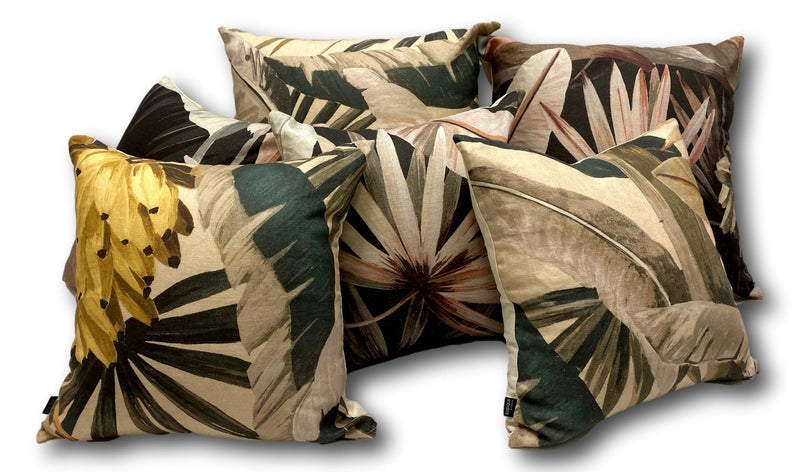La Palma Gilver Boutique LINEN Collection - Tropique Cushions