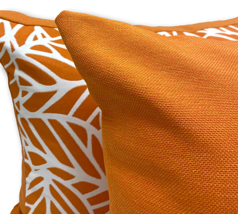 Colour Pop in Tangelo - Tropique Cushions