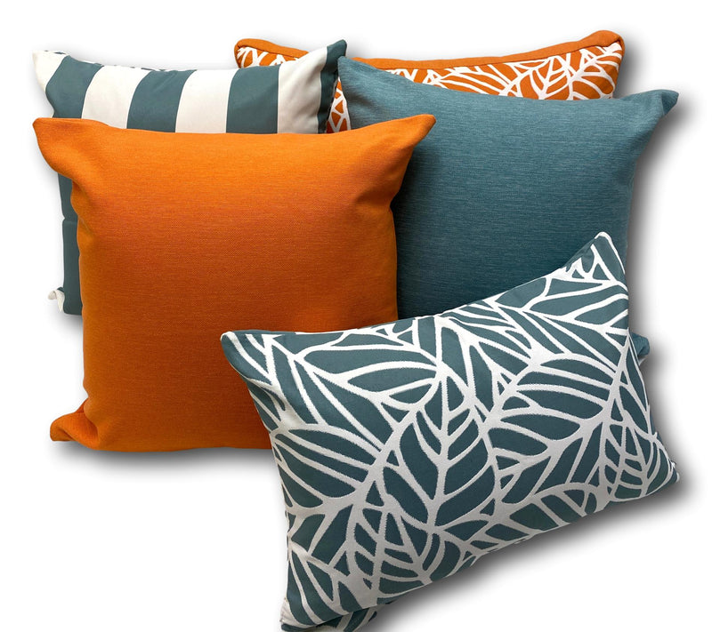 Colour Pop in Tangelo - Tropique Cushions