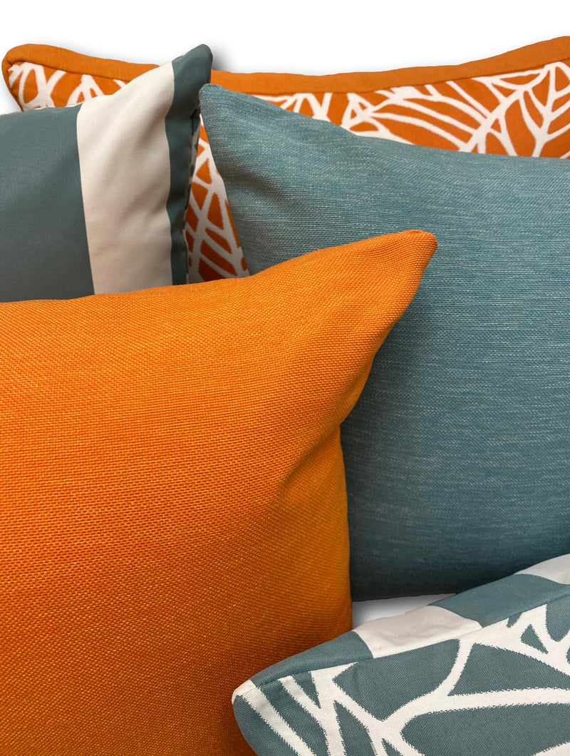 Colour Pop in Tangelo - Tropique Cushions