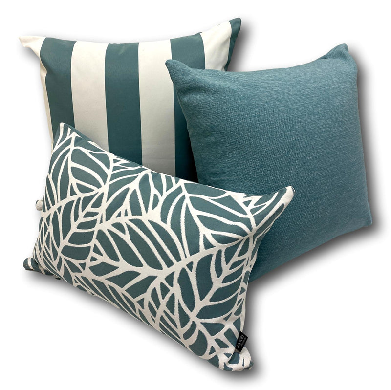 Colour Pop in Ocean Blue - Tropique Cushions