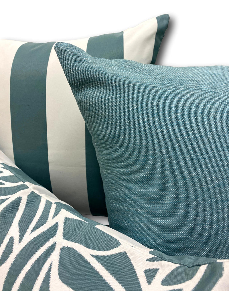Colour Pop in Ocean Blue - Tropique Cushions