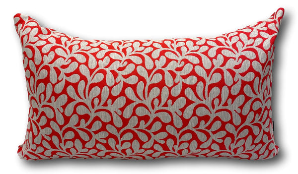 Hibiscus Red Sunlounger Cushion - Tropique Cushions