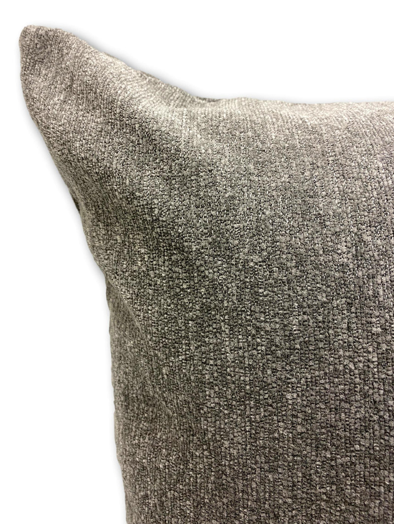 Terry Cloth in Gravel - Made to Order - Tropique Cushions