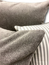 Terry Cloth in Gravel - Made to Order - Tropique Cushions