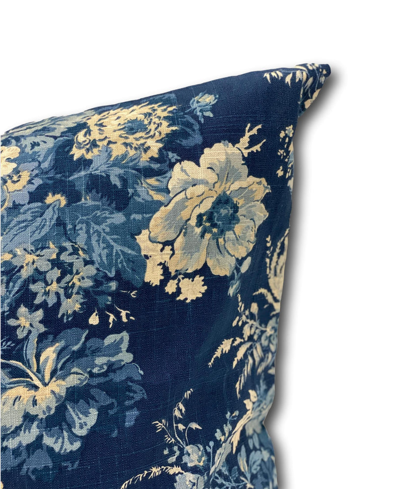 Cottage Flower in Indigo
