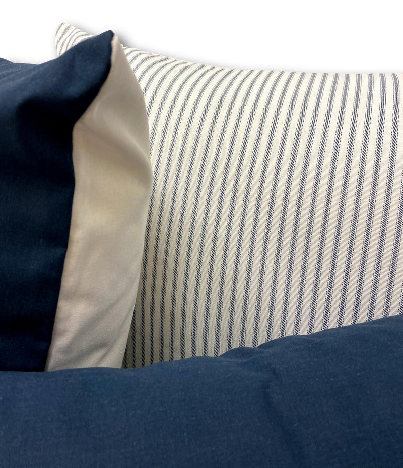 Bedroom Thread in Navy Stripe