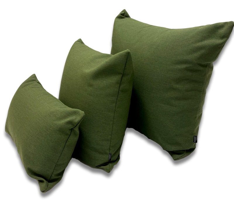 Sunbrella Canvas Fern Green - Tropique Cushions
