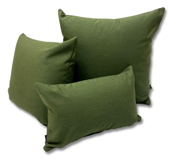 Sunbrella Canvas Fern Green - Tropique Cushions