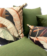 Sunbrella Canvas Fern Green - Tropique Cushions