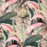Mokum Tropicalia Coral Bench Seat Cushion