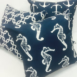 Anchor Navy - Tropique Cushions