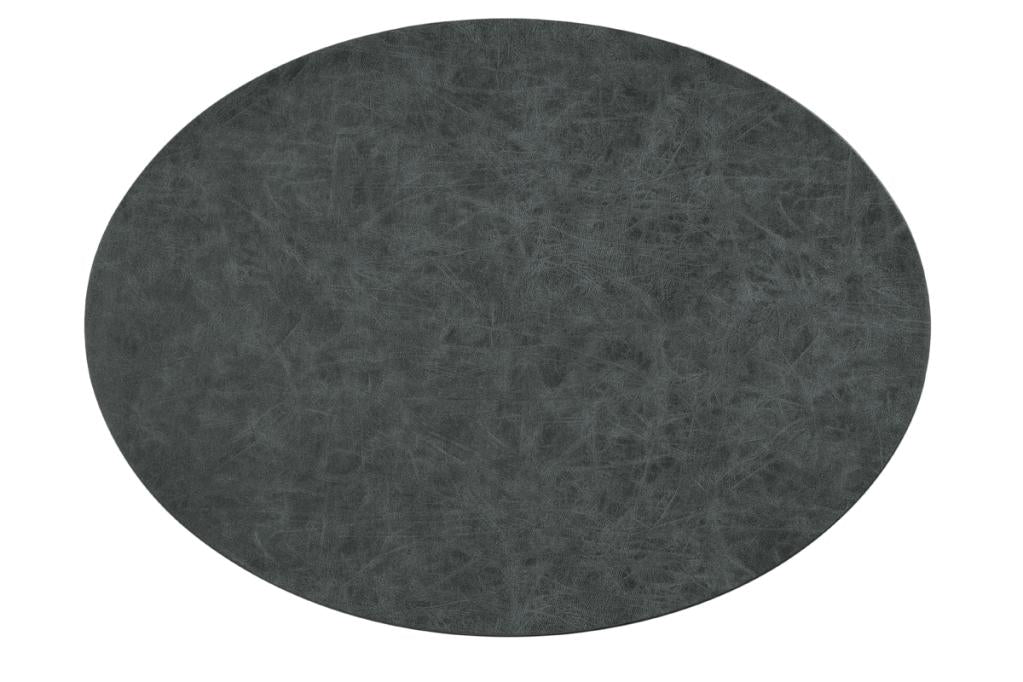 Zic Zac Truman Placemat Oval Black