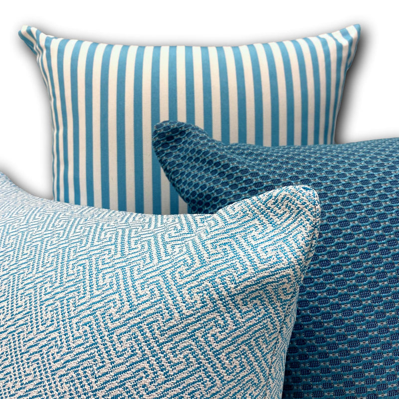 Cove in Aqua - Tropique Cushions