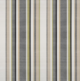 South Beach Stripe Outdoor Velvet Gilver - Made to Order