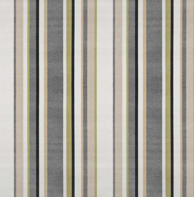 South Beach Stripe Outdoor Velvet Gilver - Made to Order