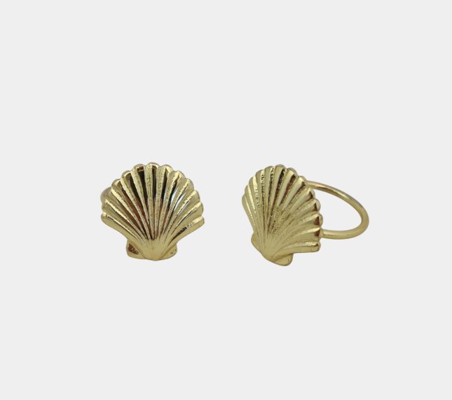 Napkin Rings Clam Shell
