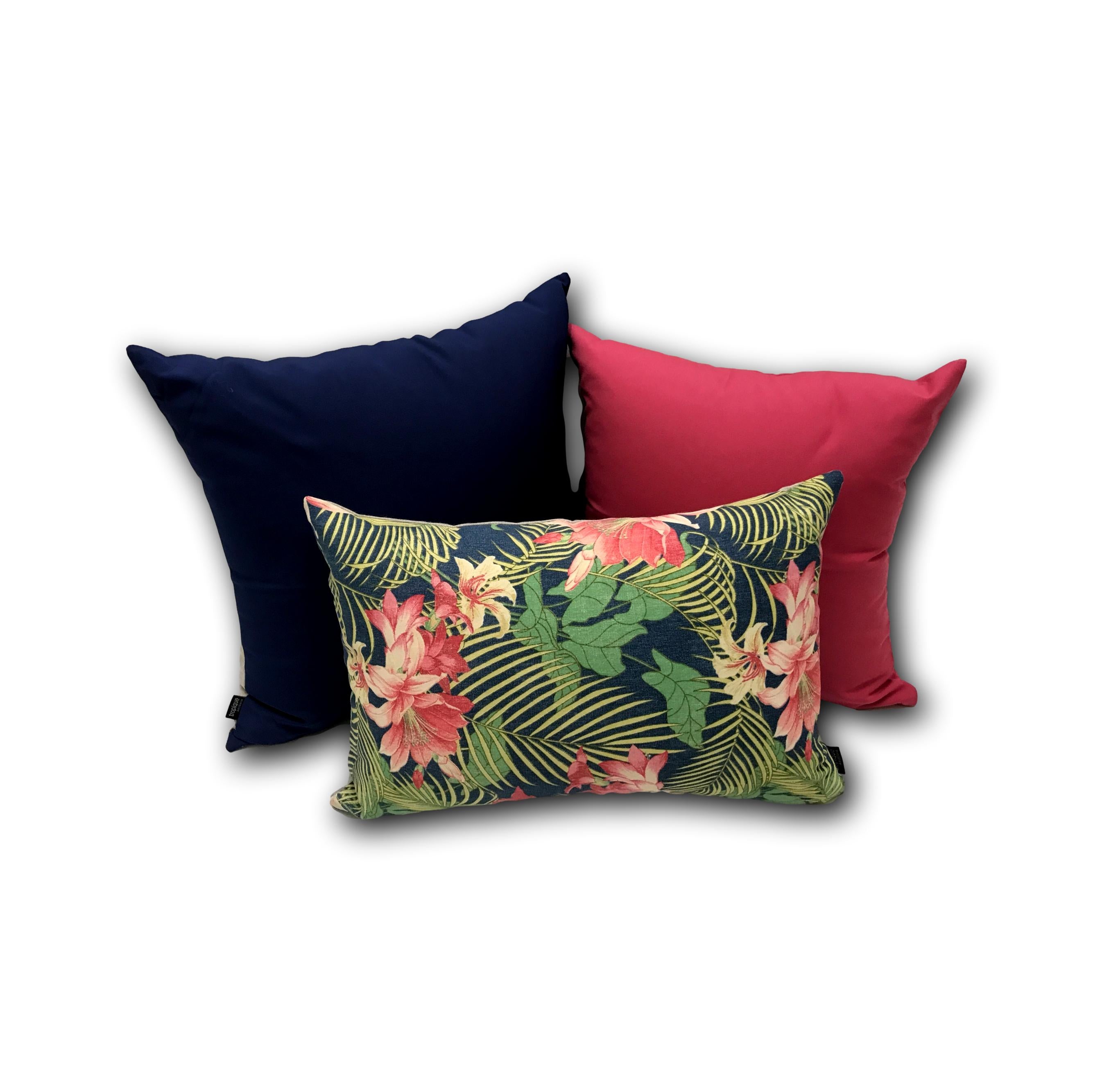 Night Floral Navy 3 Cover Set