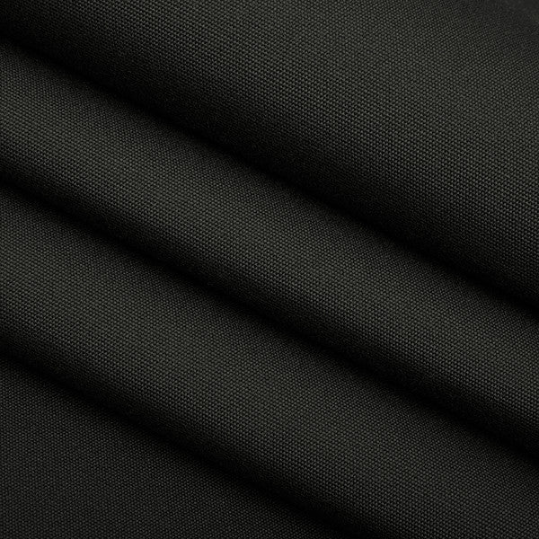 Sunbrella Canvas Black Bench Seat Cushion