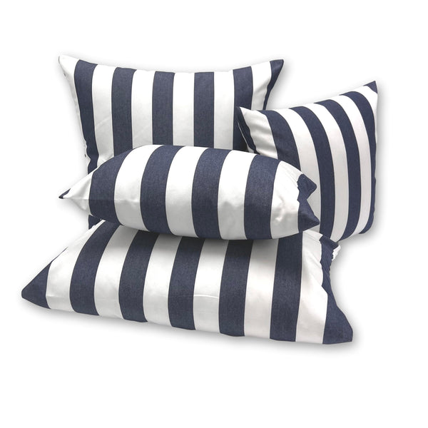 Sunbrella Yacht Stripe in Navy