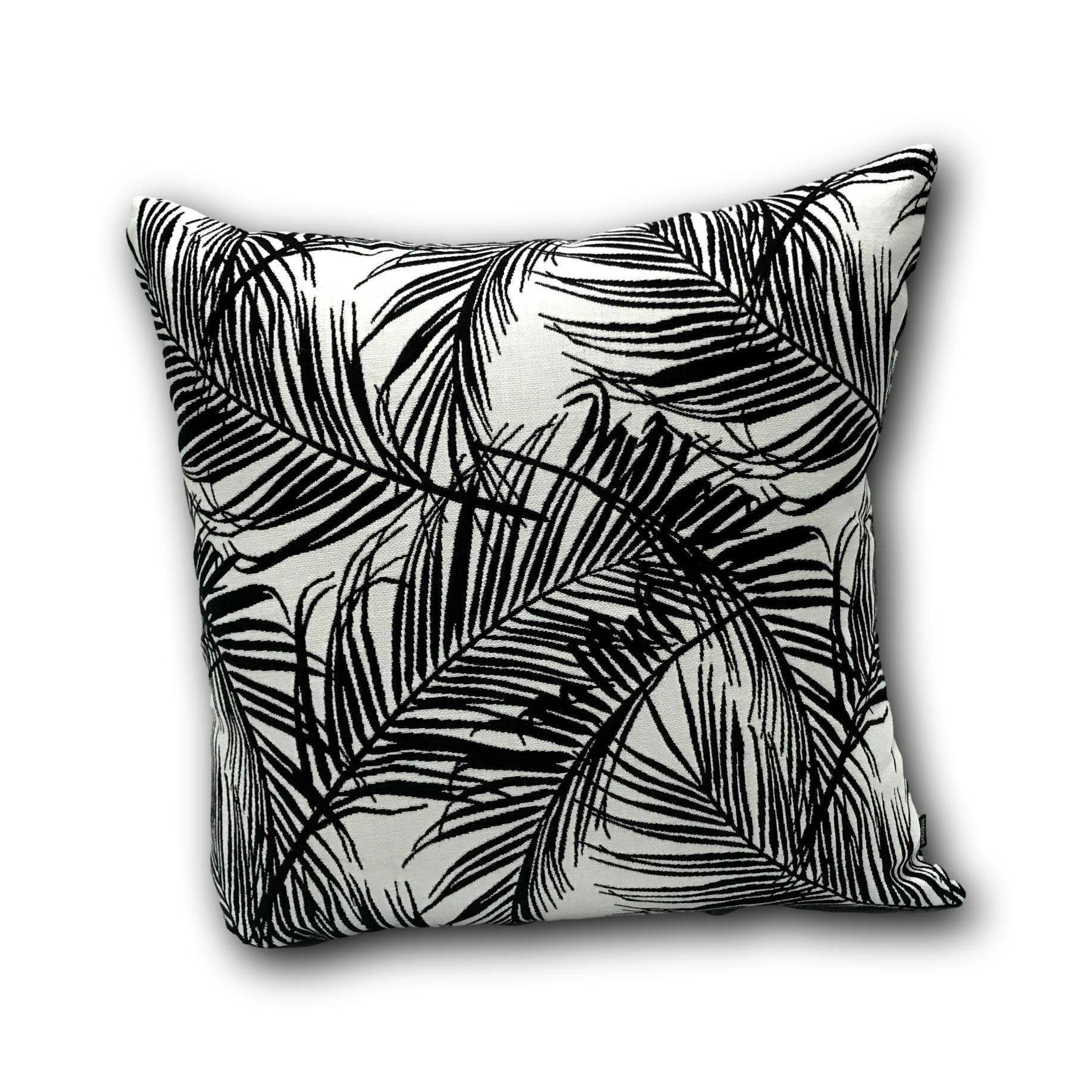 Sunbrella Tropical Leaf Ink