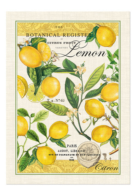 Teatowel Lemon Basil
