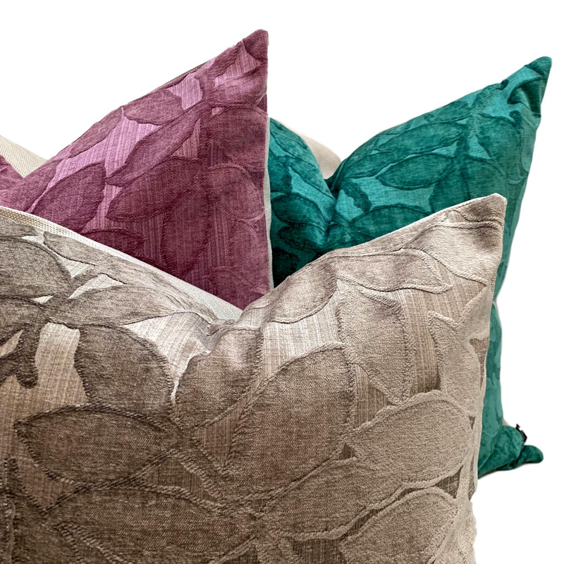 Lotus in Stone - Tropique Cushions