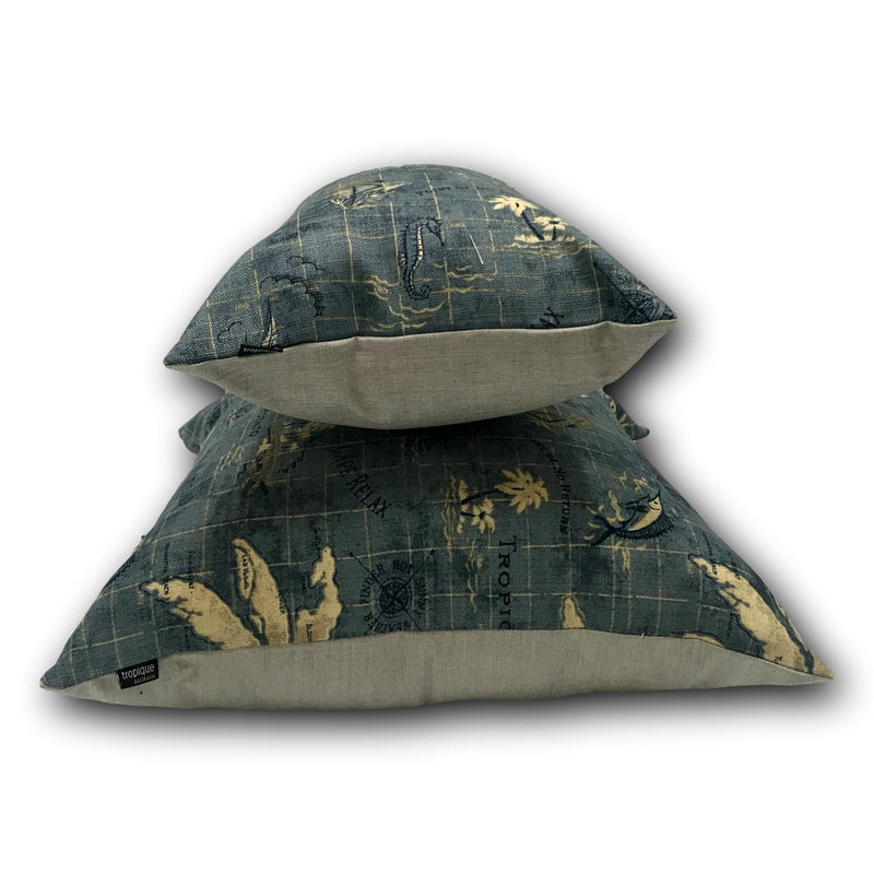 Tommy Bahama Cape Relax in Denim 50cm x 30cm