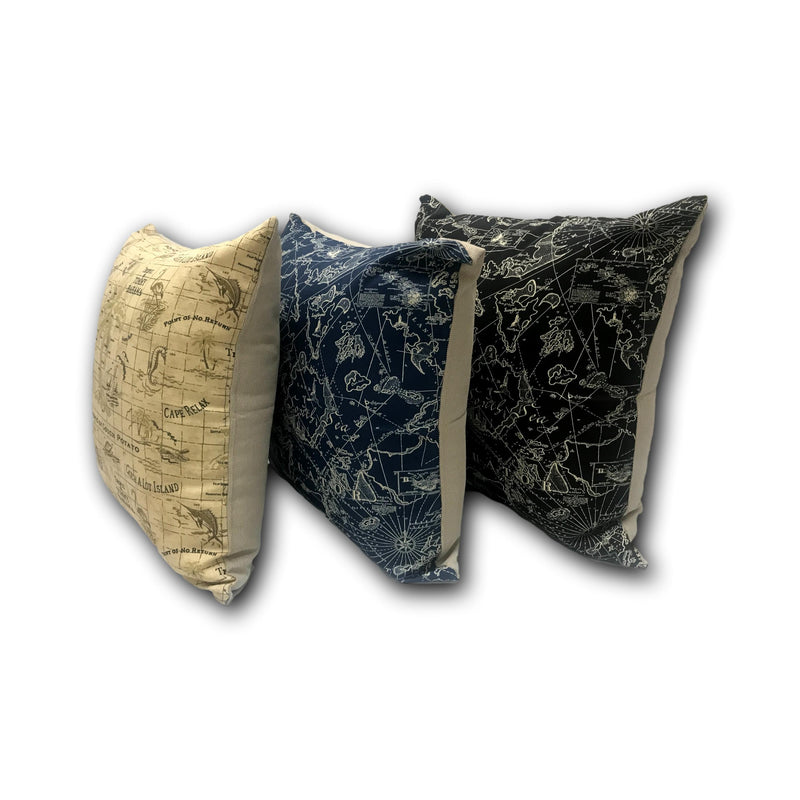 Tommy Bahama Equator in Marine 60cm x 60cm