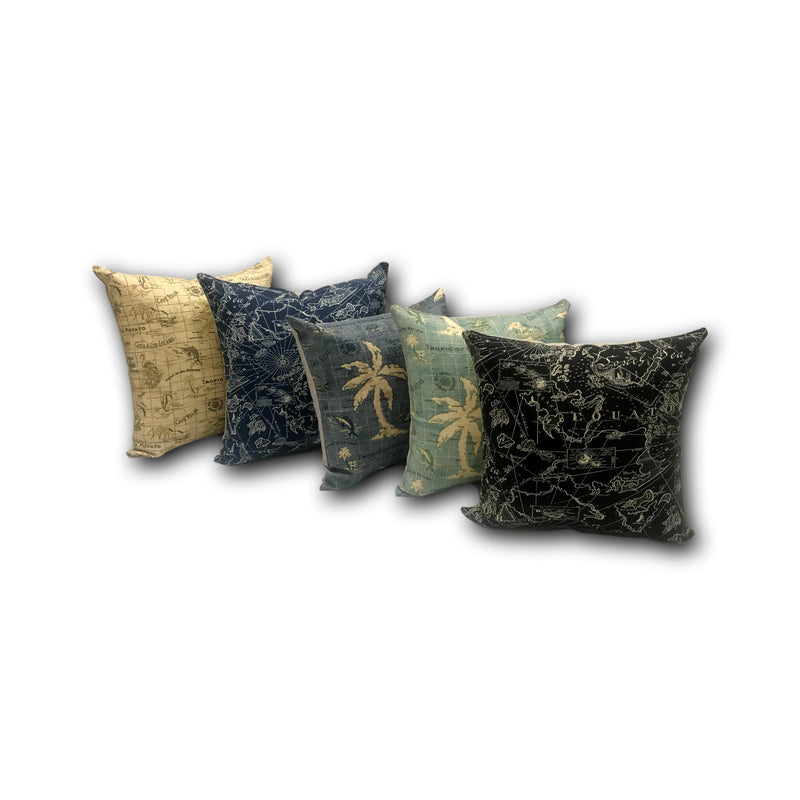 Tommy Bahama Equator in Marine 60cm x 60cm