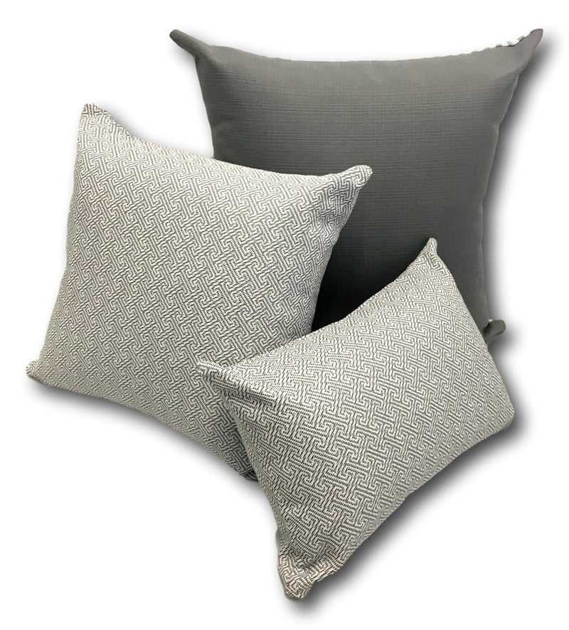 Quay in Gull - Tropique Cushions