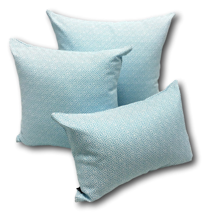 Quay in Aqua - Tropique Cushions