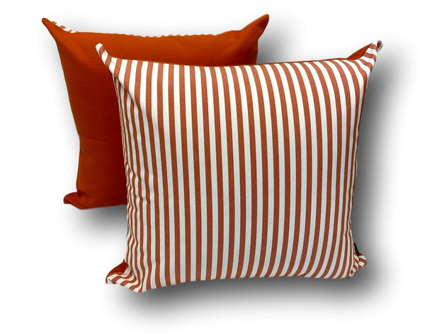 Cove in Papaya - Tropique Cushions