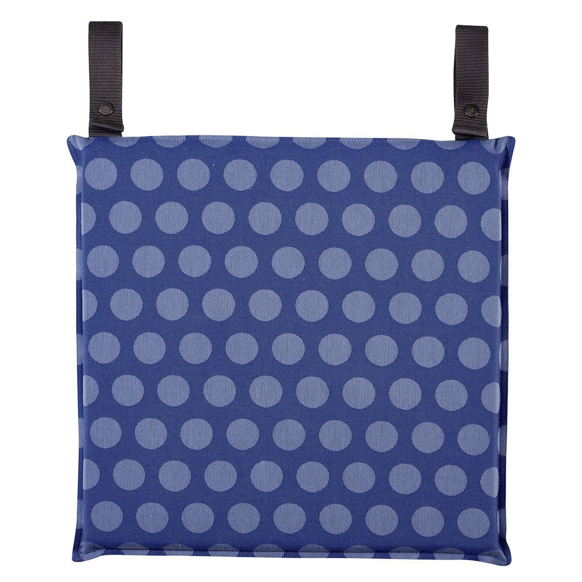 Le Jacquard Français Chair Cushion in Jacaranda Blue - 2 in stock!