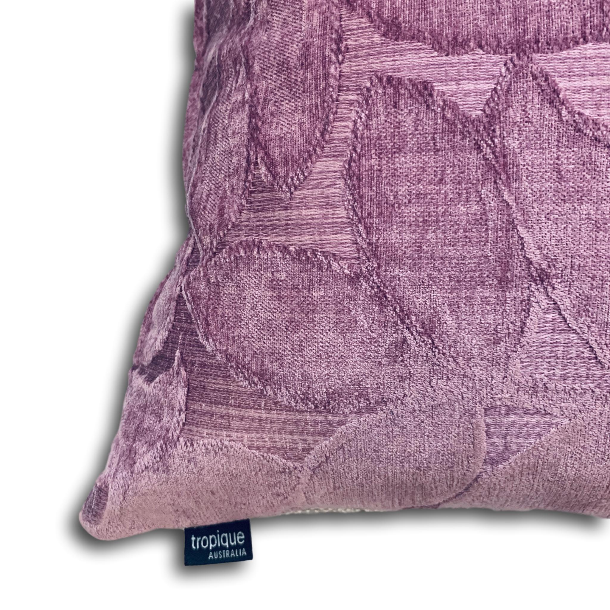Lotus in Amethyst - Tropique Cushions