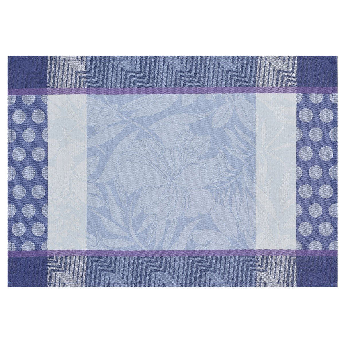 Le Jacquard Français Placemat Nature Urbaine Electric Blue